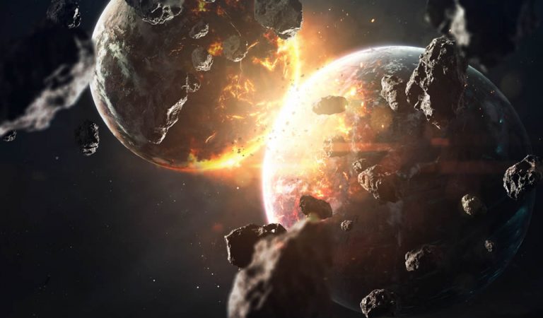 El impacto de asteroides aumentó de 2 a 3 veces en comparación con la Tierra temprana El impacto de asteroides aumentó de 2 a 3 veces en comparación con la Tierra temprana