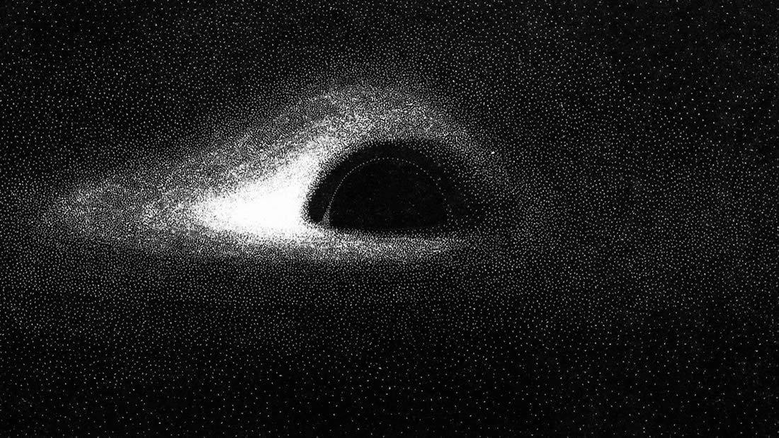 La primera fotografía de un agujero negro será revelada pronto y podría parecerse mucho a esto