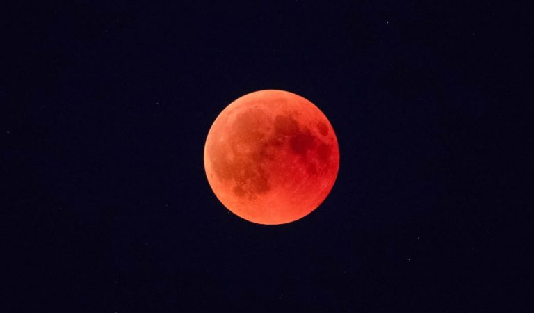Prepárate para la superluna de sangre de enero Prepárate para la superluna de sangre de enero