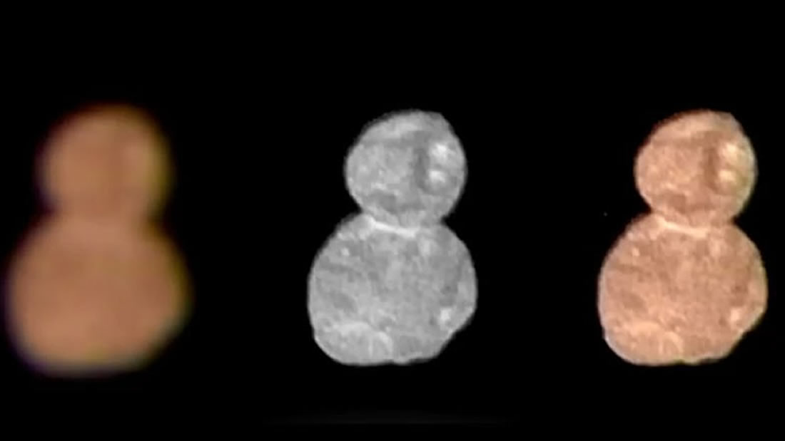 Revelan imágenes de Ultima Thule, el objeto explorado más alejado del Sistema Solar