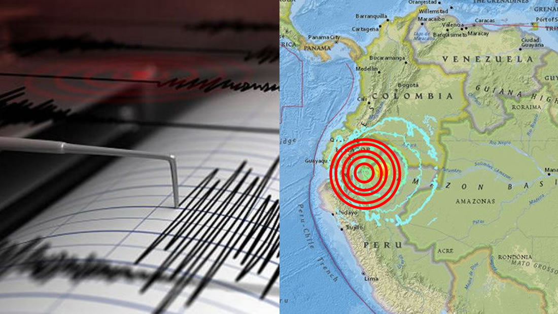 Intenso sismo de 7.7 en Ecuador alcanza a Perú, Brasil y Colombia