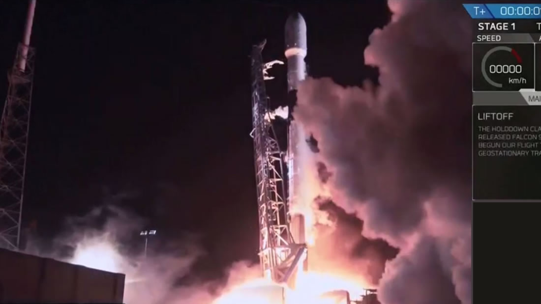Israel lanza su primera misión a la Luna en un cohete de SpaceX