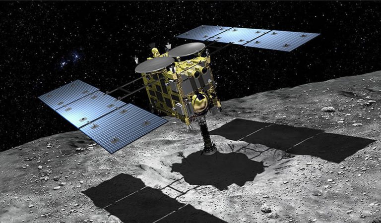 La nave Hayabusa 2 aterriza con éxito en el asteroide Ryugu La nave Hayabusa 2 aterriza con éxito en el asteroide Ryugu