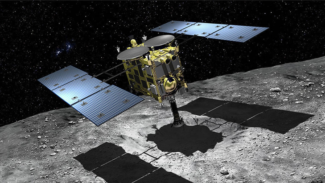 La nave Hayabusa 2 aterriza con éxito en el asteroide Ryugu
