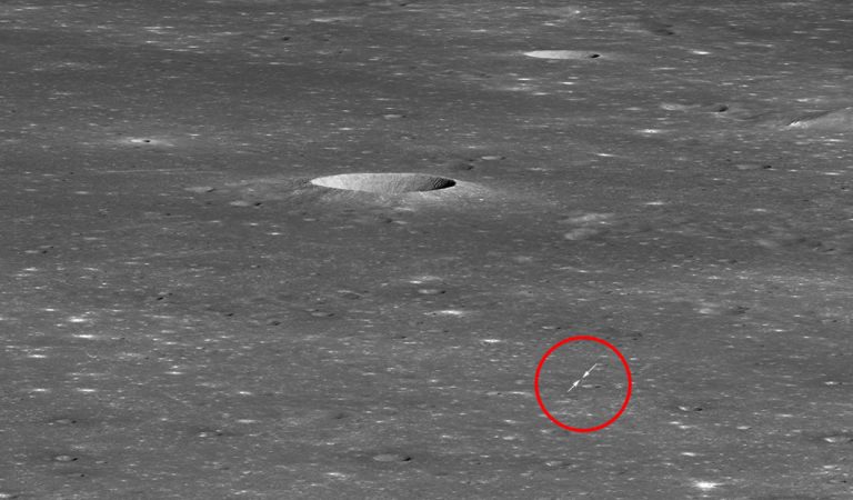 Nave de la NASA observa el sitio de aterrizaje de la sonda china en el lado oculto de la Luna Nave de la NASA observa el sitio de aterrizaje de la sonda china en el lado oculto de la Luna