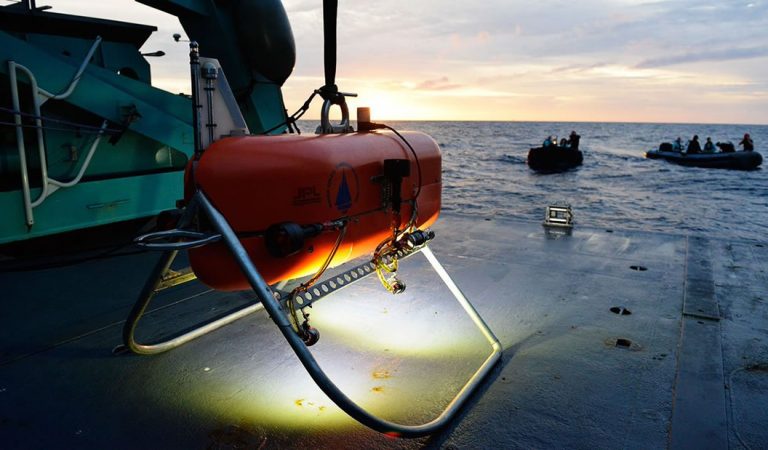 Nuevo submarino de NASA podría eventualmente buscar alienígenas Nuevo submarino de NASA podría eventualmente buscar alienígenas