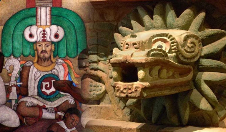 Quetzalcóatl ha sido descrito como un dios-humano alienígena Quetzalcóatl ha sido descrito como un dios-humano alienígena