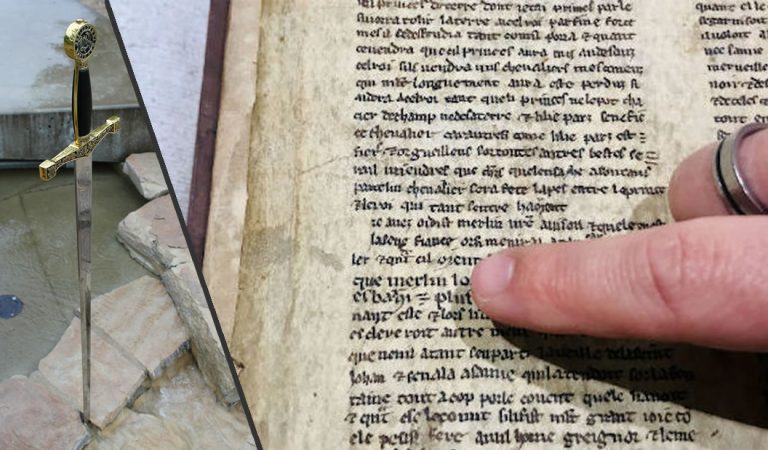Rey Arturo, Merlín y el Santo Grial: hallan texto medieval en Inglaterra Rey Arturo, Merlín y el Santo Grial: hallan texto medieval en Inglaterra