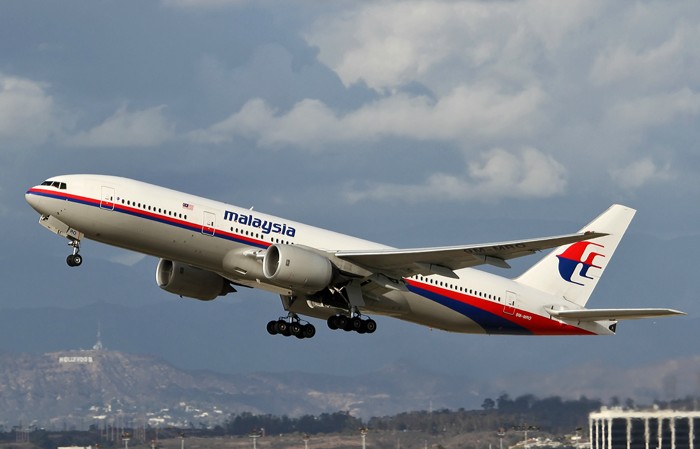 El avión del vuelo de Malasia