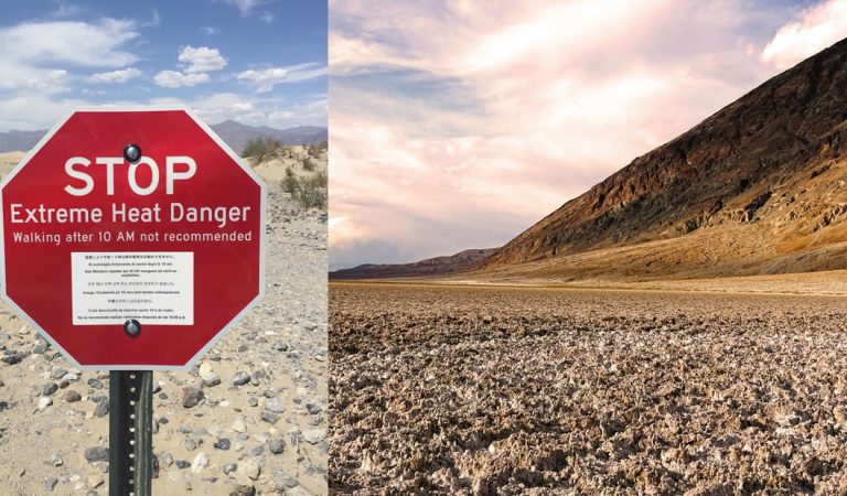 Aparece un lago gigante en el lugar más seco de América del Norte Aparece un lago gigante en el lugar más seco de América del Norte