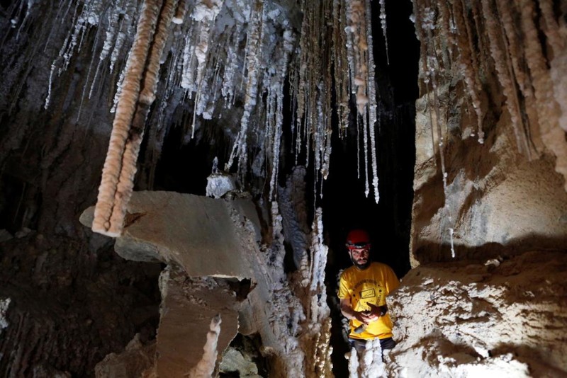 Esta es la cueva de sal más larga del mundo, tiene 10 kilómetros y está relacionada al relato de Sodoma y Gomorra