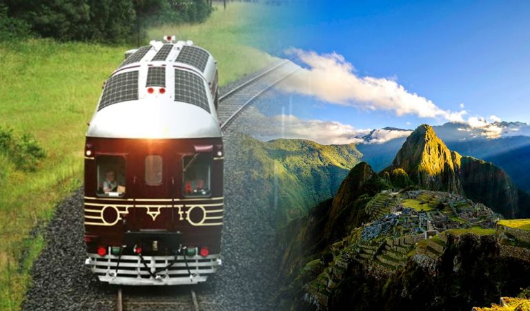 Este es el tren solar que conectará Machu Picchu y Argentina Este es el tren solar que conectará Machu Picchu y Argentina