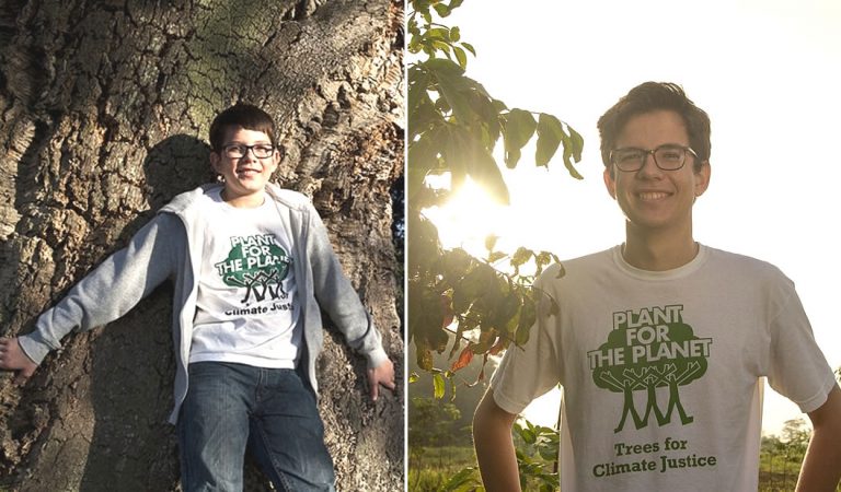 Este joven de Alemania ha plantado un millón de árboles desde que era un niño Este joven de Alemania ha plantado un millón de árboles desde que era un niño