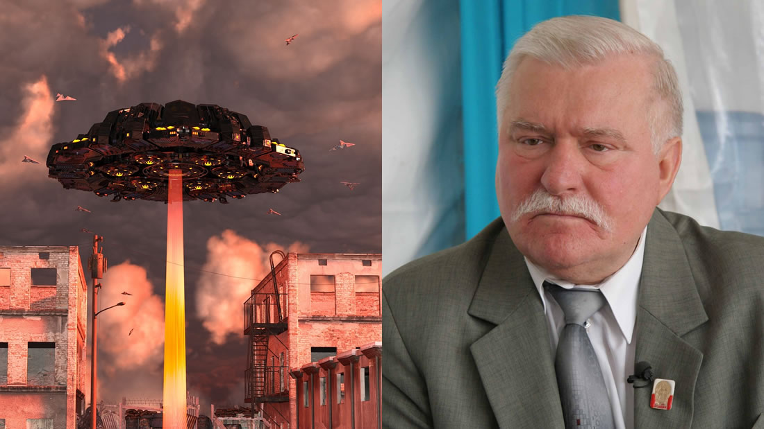 Lech Walesa: ex presidente de Polonia advierte de una invasión alienígena, pero…