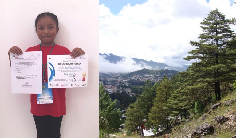 Niña de ocho años gana un premio en ciencia nuclear por invento que soluciona un problema ambiental Niña de ocho años gana un premio en ciencia nuclear por invento que soluciona un problema ambiental