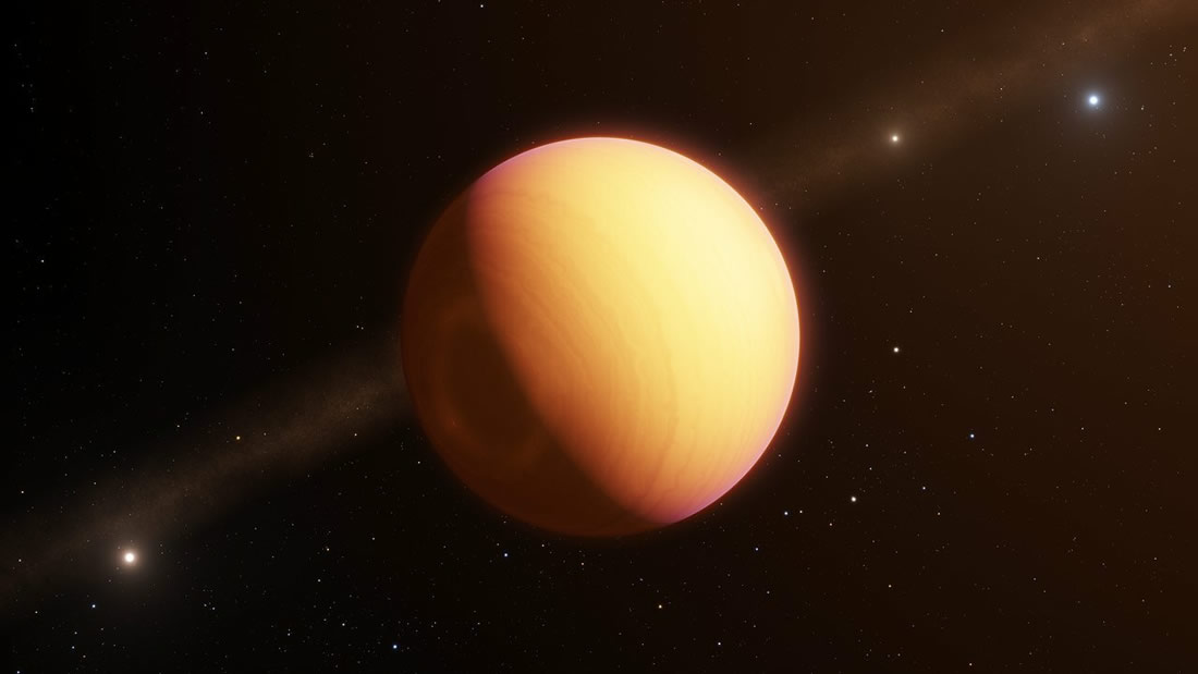 Observan un exoplaneta directamente por primera vez