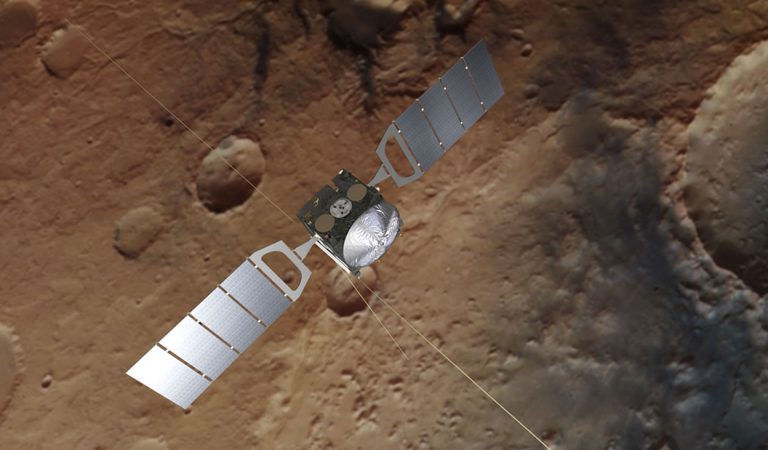 Hallan la primera evidencia de un sistema de agua subterránea que abarca todo el planeta en Marte Hallan la primera evidencia de un sistema de agua subterránea que abarca todo el planeta en Marte