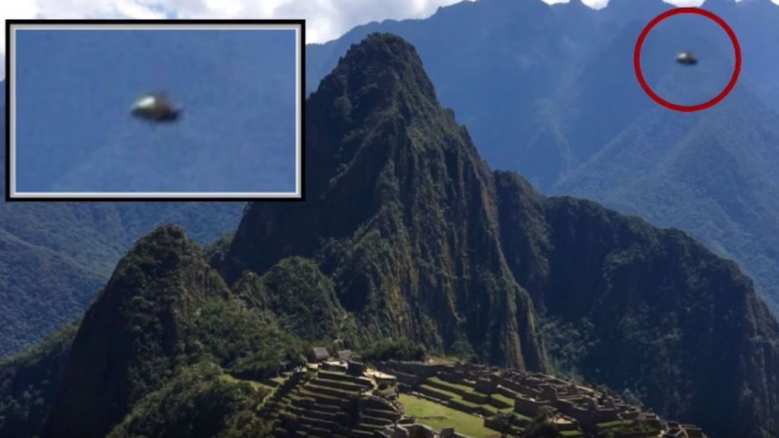Turistas fotografían un OVNI sobre Machu Picchu en Perú