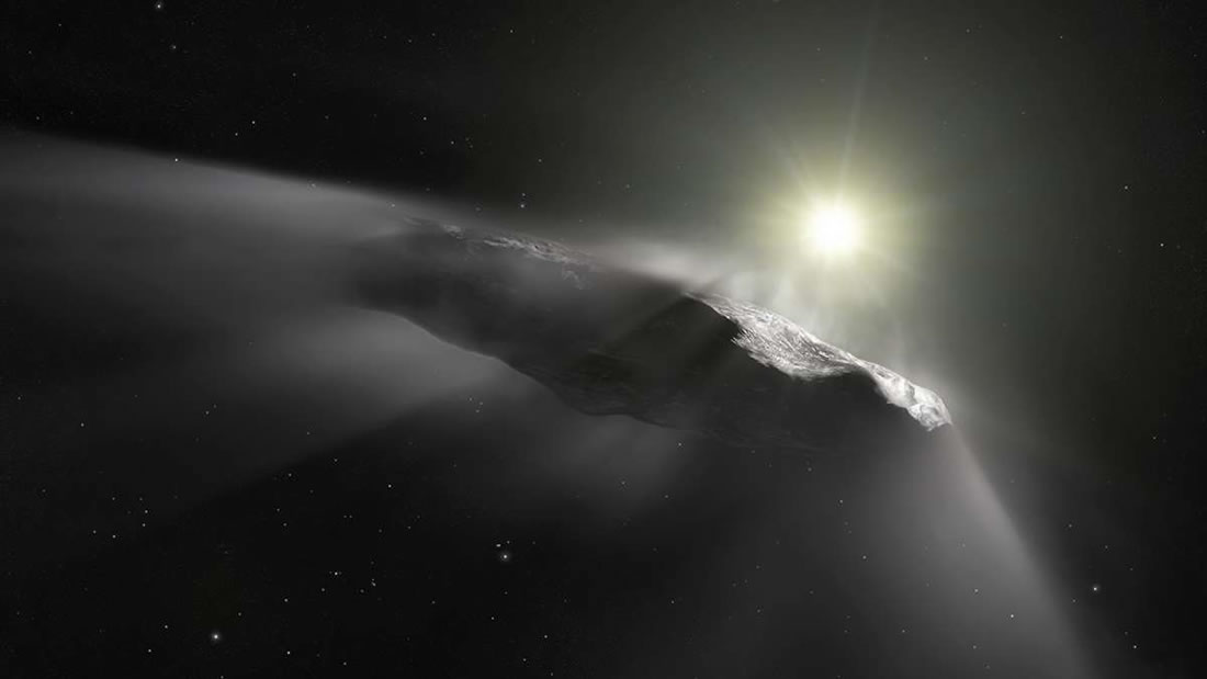 Un visitante interestelar como Oumuamua puede haber formado el núcleo de la Tierra