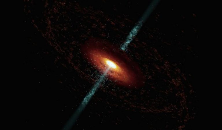 Agujero negro en M87 está lanzando partículas de alta energía a más de 1.000 años luz Agujero negro en M87 está lanzando partículas de alta energía a más de 1.000 años luz