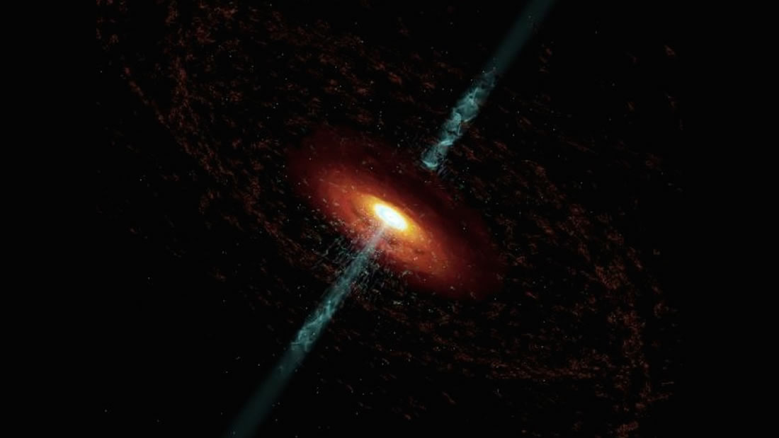 Agujero negro en M87 está lanzando partículas de alta energía a más de 1.000 años luz