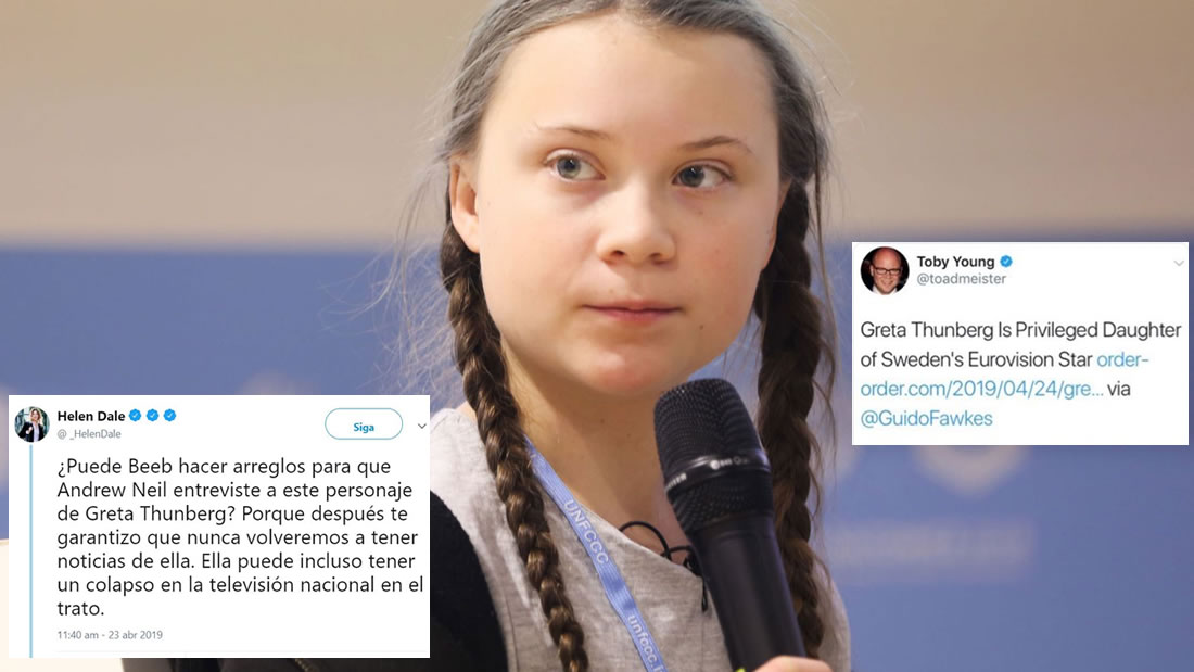 Adultos atacan a Greta Thunberg porque no pueden comprender sus argumentos