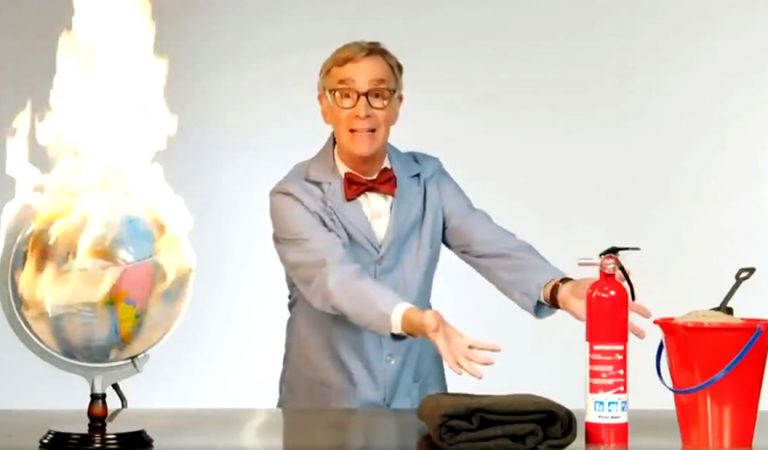 Bill Nye lanza alerta: «The Planet Is On F *** ing Fire!» Bill Nye lanza alerta: «The Planet Is On F *** ing Fire!»