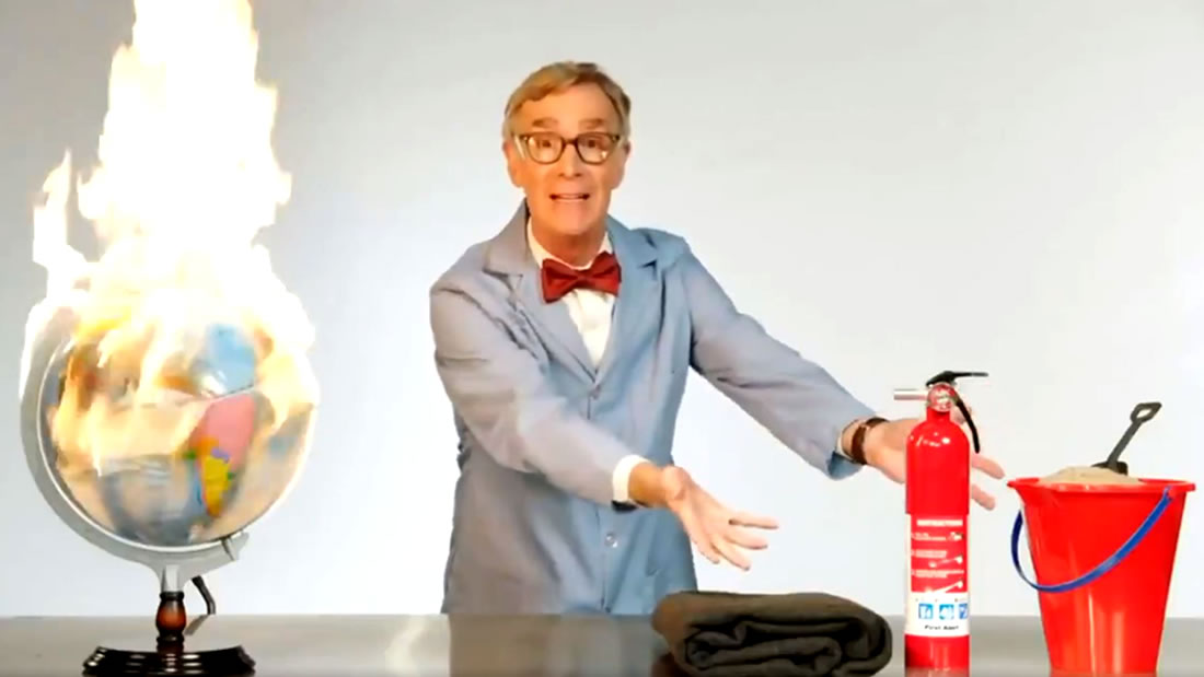 Bill Nye lanza alerta: «The Planet Is On F *** ing Fire!»