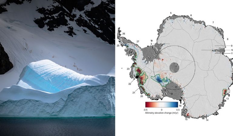 Científicos advierten que el hielo de la Antártida Occidental se ha reducido en «cantidades extraordinarias» Científicos advierten que el hielo de la Antártida Occidental se ha reducido en «cantidades extraordinarias»