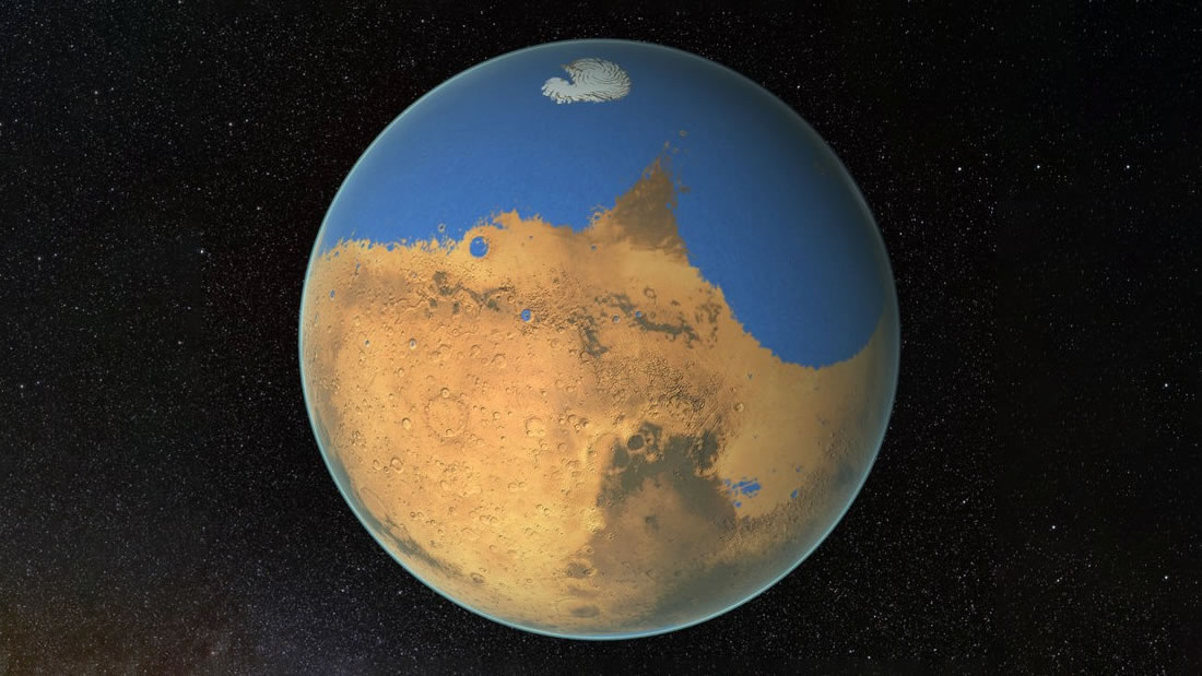 Descubren un nuevo ciclo del agua en Marte