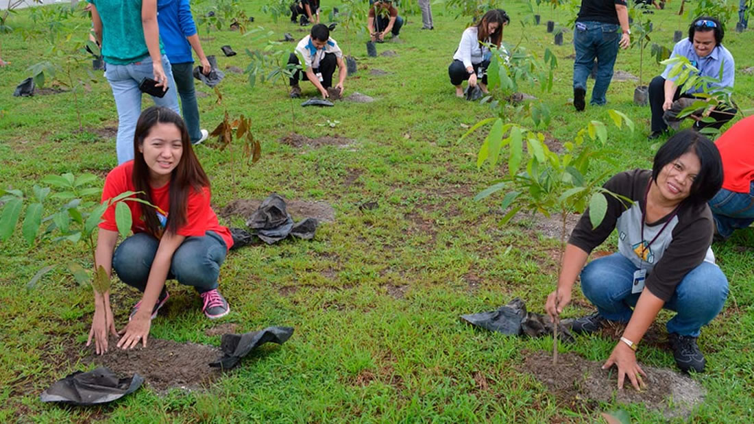 Filipinas obliga a los estudiantes a plantar 10 árboles si quieren graduarse
