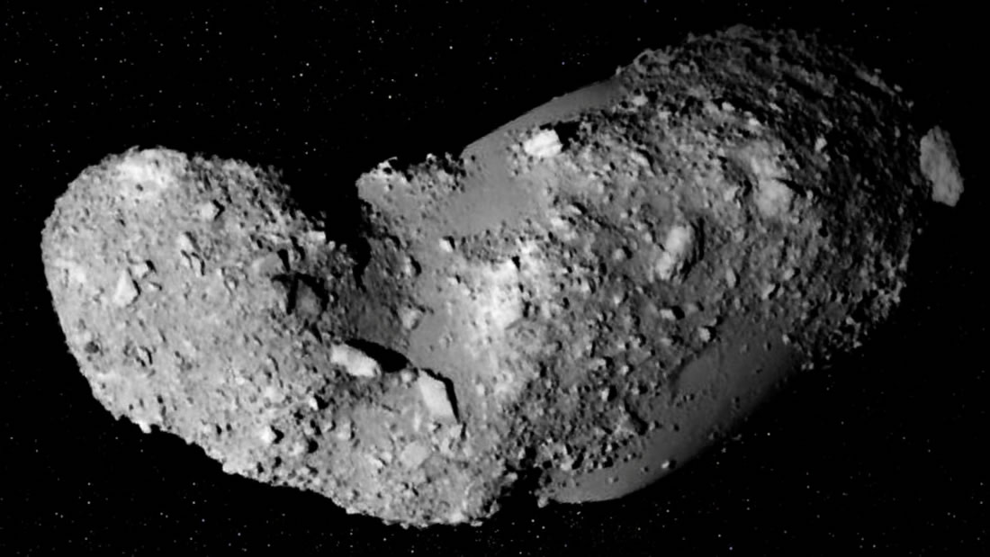 Investigadores encuentran agua en muestras del asteroide Itokawa