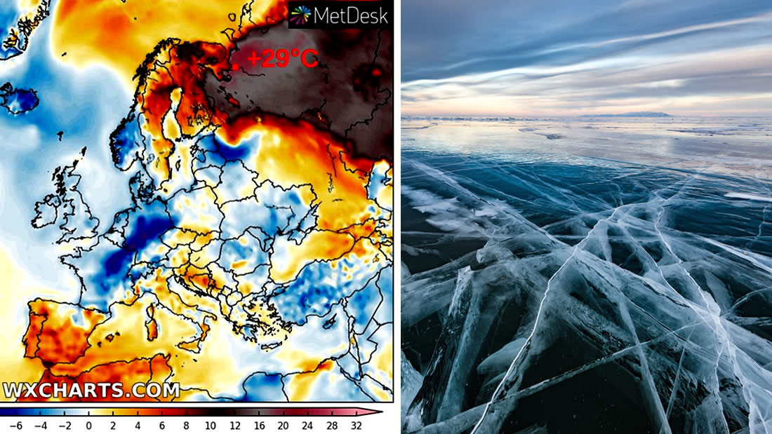 El norte de Rusia alcanzó los 29 °C  de temperatura el último fin de semana