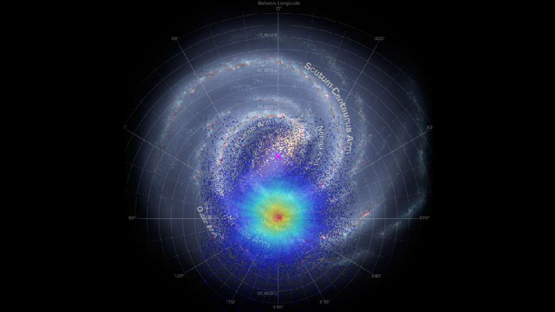 Una explosión gigantesca ocurrió en la Vía Láctea hace miles de millones de años