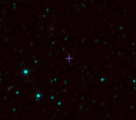 Imagen de SASSN-V J213939.3-702817.4, una estrella de atenuación muy inusual