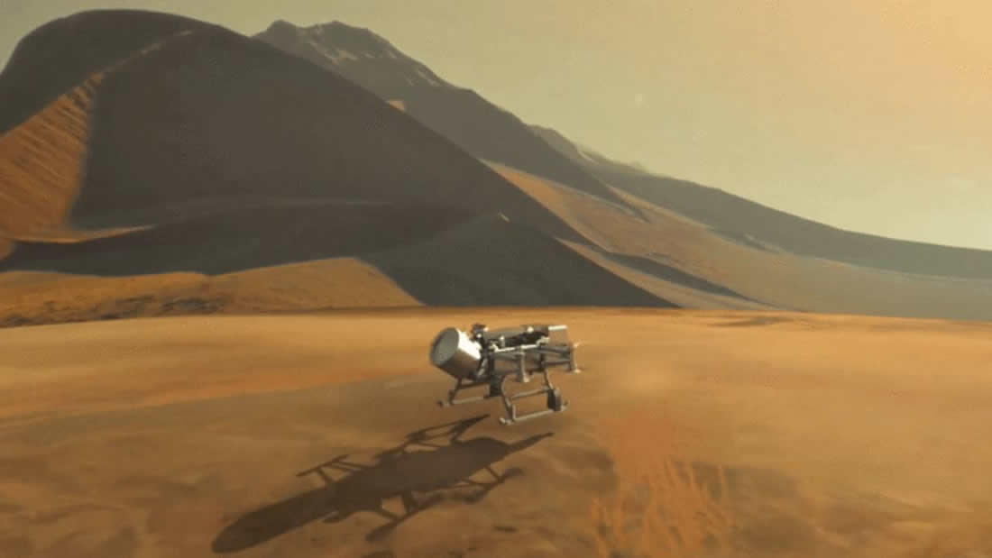 NASA enviará un avión no tripulado a Titán para buscar vida