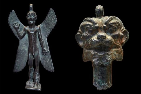 Historia oculta de Pazuzu, demonio híbrido de Mesopotamia con un ...