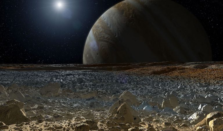Posible vida en Europa la luna de Júpiter: descubren sal en su superficie Posible vida en Europa la luna de Júpiter: descubren sal en su superficie