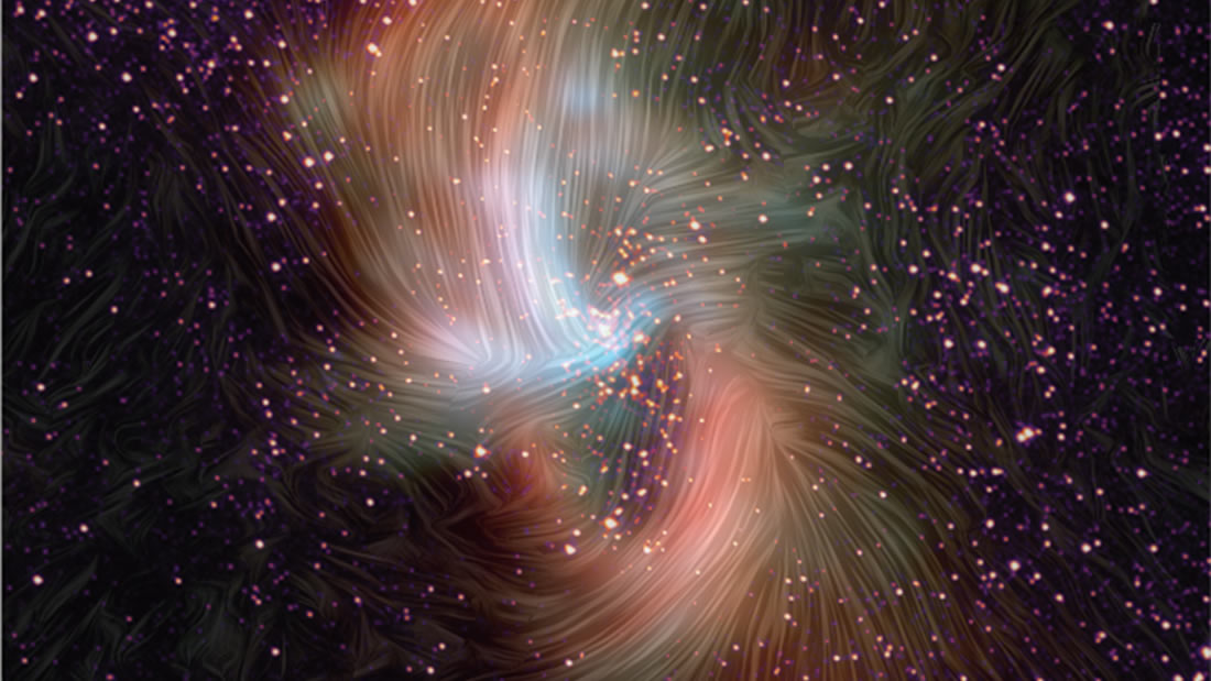 Un campo magnético invisible está asfixiando al agujero negro supermasivo de nuestra galaxia