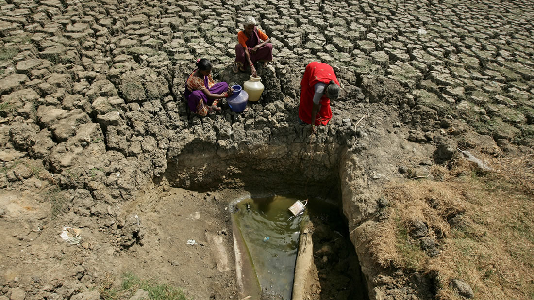 Una gran ciudad de la India se ha quedado sin agua y la gente está peleando entre sí por conseguirla