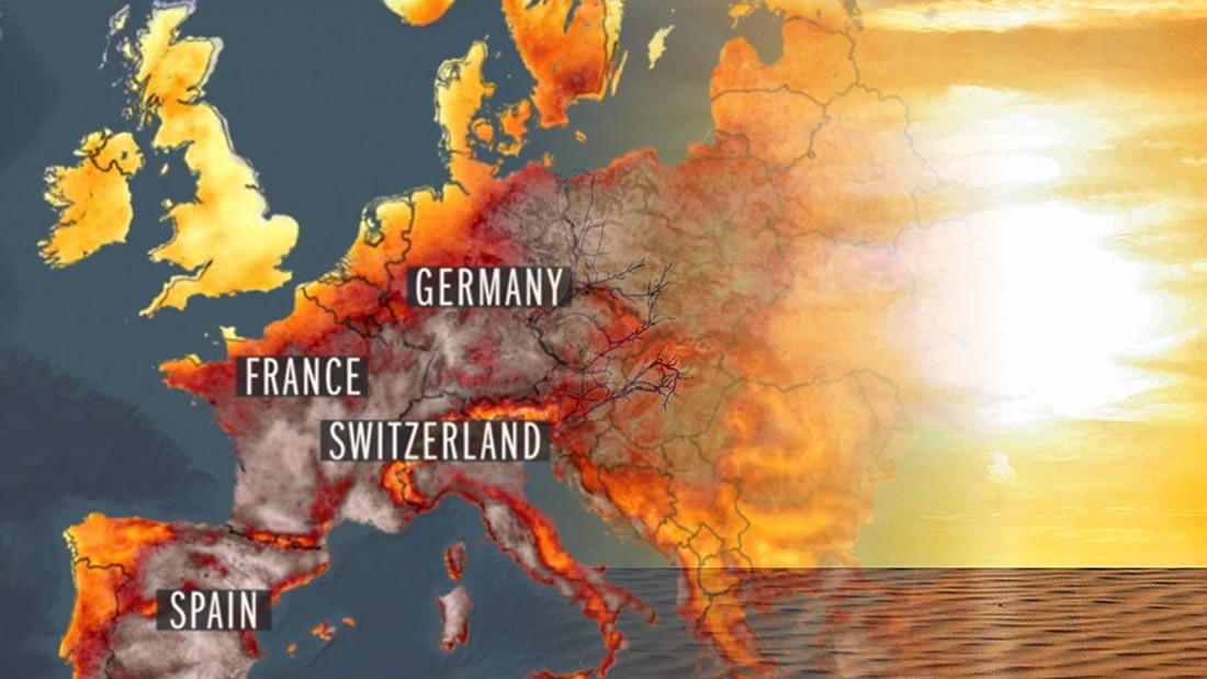Una infernal ola de calor está llegando a Europa y podría ser devastador