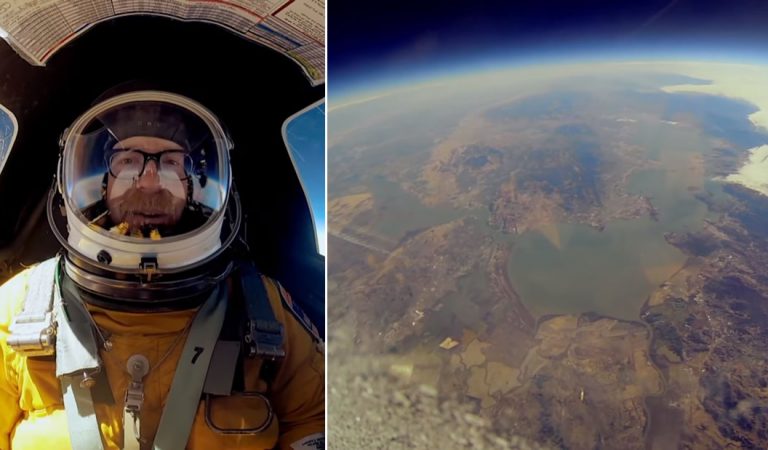Adam Savage de «Cazadores de Mitos» ¡viaja al borde del espacio! Adam Savage de «Cazadores de Mitos» ¡viaja al borde del espacio!