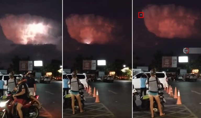 Aparece una extraña nube acompañada de «OVNIs» en Tailandia Aparece una extraña nube acompañada de «OVNIs» en Tailandia
