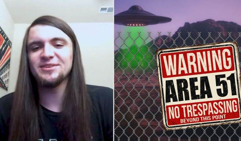 Creador de la «invasión al Área 51» da la cara y dice sentir temor por el FBI Creador de la «invasión al Área 51» da la cara y dice sentir temor por el FBI