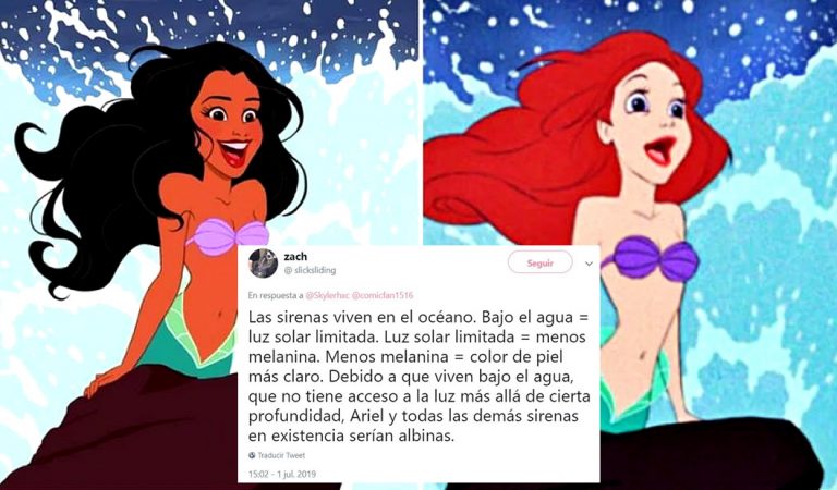 Racistas intentan demostrar que las sirenas no pueden ser negras en respuesta a casting de Disney Racistas intentan demostrar que las sirenas no pueden ser negras en respuesta a casting de Disney