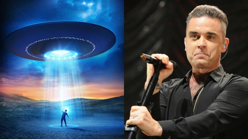Robbie Williams dijo sentir temor de que extraterrestres lo contacten