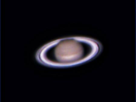 Saturno fotografiado