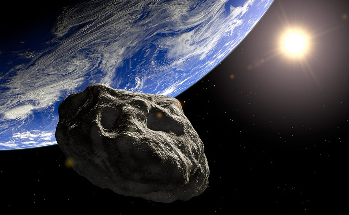 Tres asteroides se acercarán a la Tierra este 24 de julio. Uno tan grande como la Pirámide de Giza