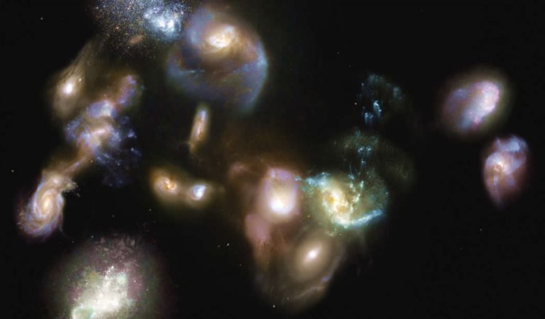 Astrónomos detectan galaxias tan viejas como el universo y que nadie había visto antes Astrónomos detectan galaxias tan viejas como el universo y que nadie había visto antes