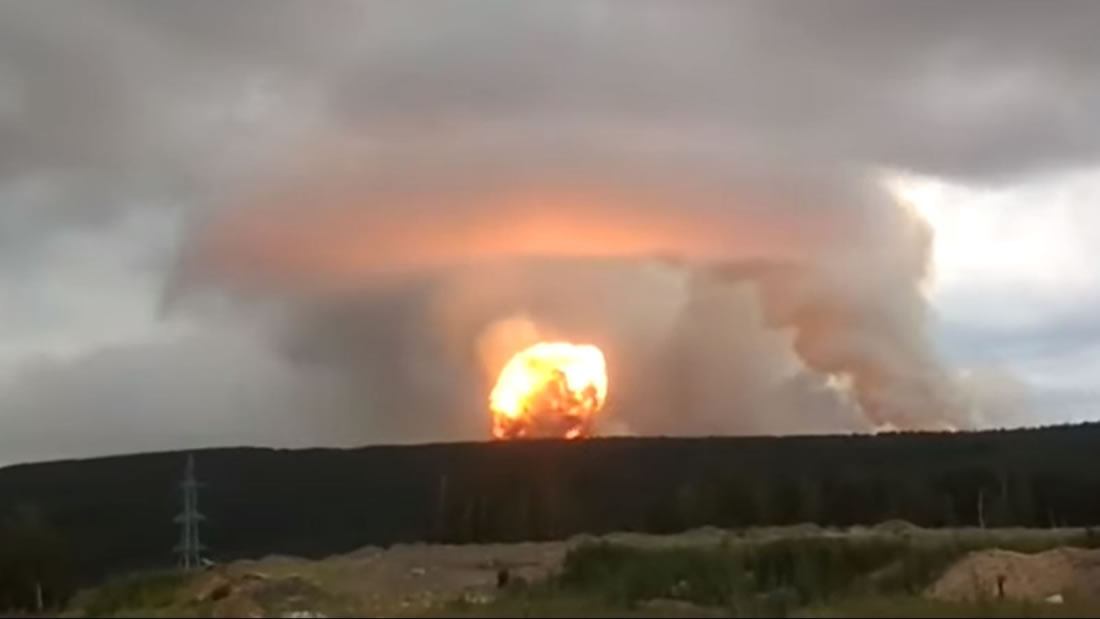 Ciudadanos rusos abandonan la ciudad cercana a la explosión nuclear ocurrida